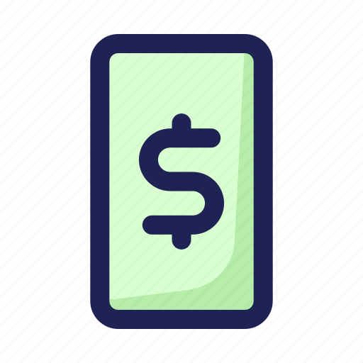 Banking, business, dollar, finance, handphone, mobile icon - Download on Iconfinder
