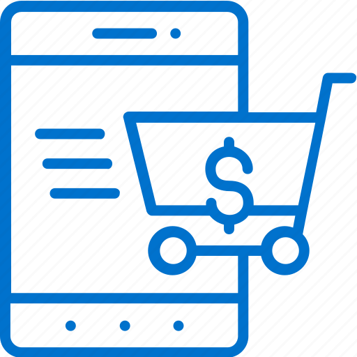 Cart, ecommerce, mcommerce, mobile, purchase, shopping, smartphone icon - Download on Iconfinder