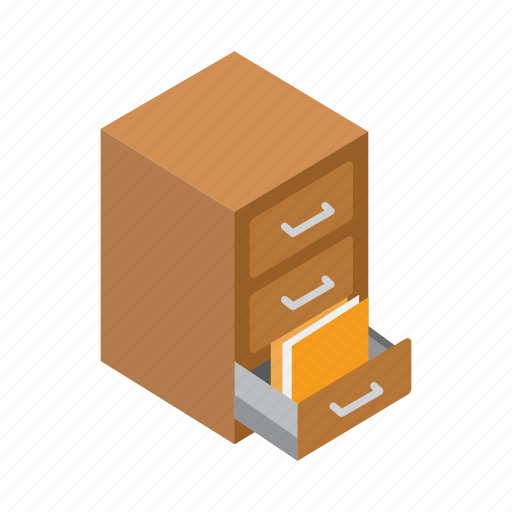 Drawer, files, cabinet, furniture, office icon - Download on Iconfinder