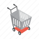 shopping, trolley, cart, store, buying