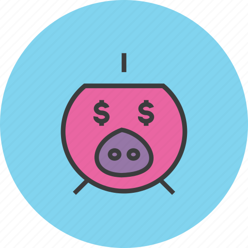Bank, banking, piggy, savings, dollar, save, guardar icon - Download on Iconfinder