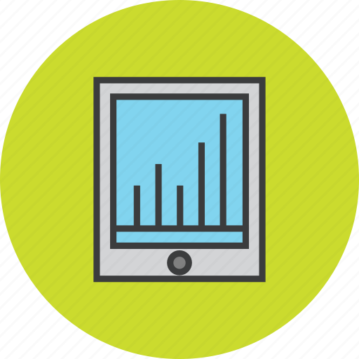 Finance, graph, statistics, analytics, data visualization, infographic, ipad icon - Download on Iconfinder