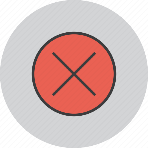 Cancel, close, cross, delete, reject, remove, wrong icon - Download on Iconfinder