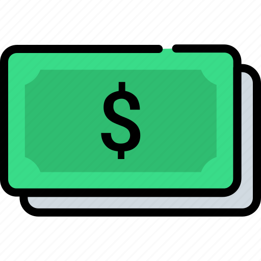 Bill, cash, dollar, increase, money, salary, stack icon - Download on Iconfinder