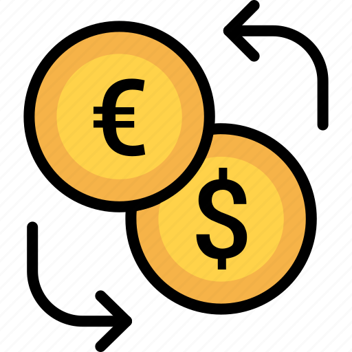 Business, convert, dollar, euro, exchange, money, swap icon - Download on Iconfinder