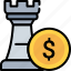 chess, coin, earn, investment, king, plan, strategy 
