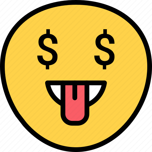 Character, coin, currency, editable, emoji, money, sign icon - Download on Iconfinder