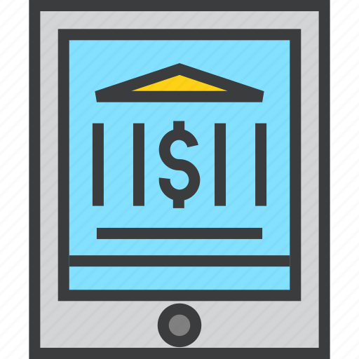 Banking, etrade, mobile, online, tablet, dollar, ecommerce icon - Download on Iconfinder
