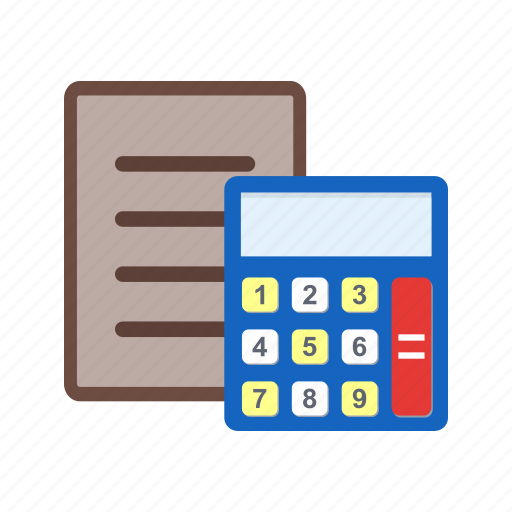 Account, calculate, calculation, document, file, finance, report icon - Download on Iconfinder
