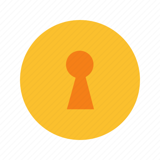 Keyhole, lock, locked, locker, open, secure, security icon - Download on Iconfinder