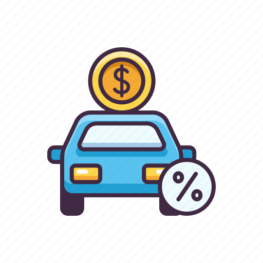 Banking, car, loan, rates icon - Download on Iconfinder