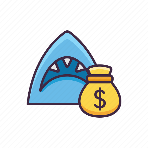 Finance, loan, money, shark icon - Download on Iconfinder