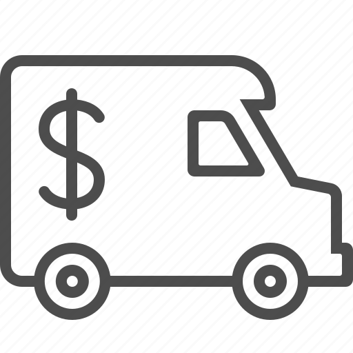 Armored car, armored truck, banking, security, van, vehicle icon - Download on Iconfinder