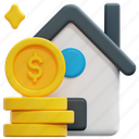 mortgage, banking, bank, house, home, money, property, 3d