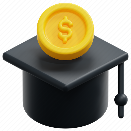 Scholarship, banking, money, grant, mortarboard, education, study icon - Download on Iconfinder