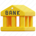 bank, banking, building, finance, financial, architecture, business, 3d