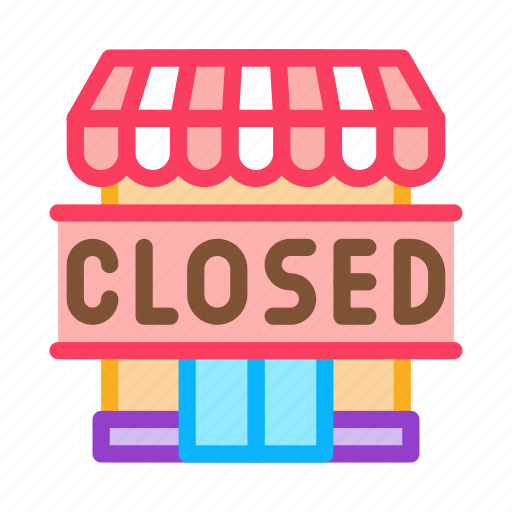 Bankruptcy, business, closed, company, office, shop, store icon - Download on Iconfinder