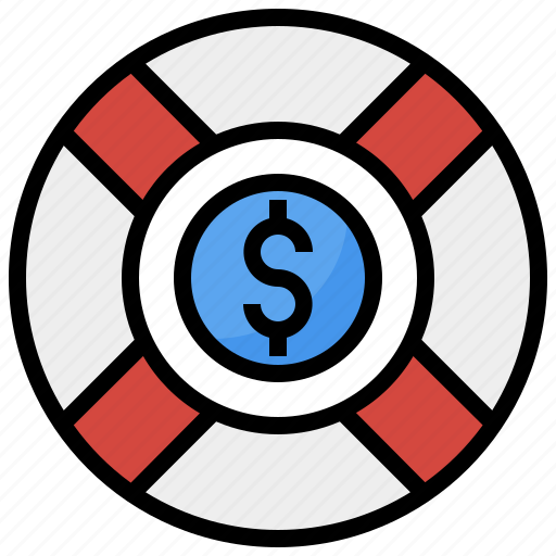 Floating, help, lifesaver, money, security icon - Download on Iconfinder