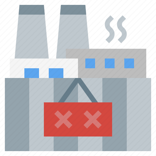 And, bankruptcy, business, close, factory, finance, insolvency icon - Download on Iconfinder