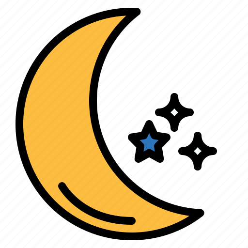 Astronomy, moon, night, stars icon - Download on Iconfinder