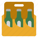 beer, bottle, alcohol, bar, toast