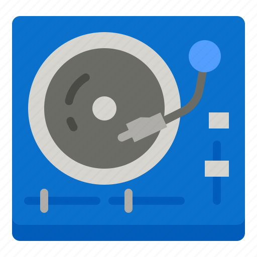 Turntable, vinyl, player, music, multimedia icon - Download on Iconfinder
