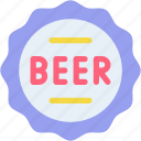 cap, beer, lid, bottle