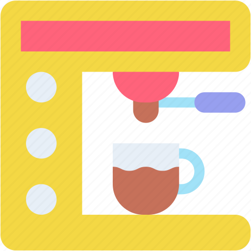 Coffee, machine, cup, maker, shop, espresso icon - Download on Iconfinder