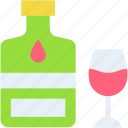 absinthe, beverage, glass, bottle, drink
