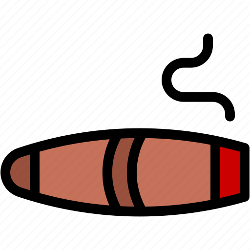 Cigar, tobacco, smoke, cigarette, smoking icon - Download on Iconfinder