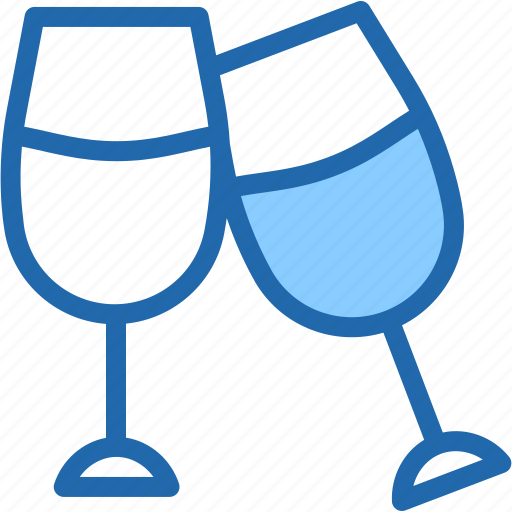 Cheers, glasses, drink, celebration icon - Download on Iconfinder