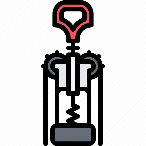 Bar, bottle, club, cork, corkscrew, pub icon - Download on Iconfinder
