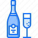 bar, bottle, champagne, club, drink, glass, pub