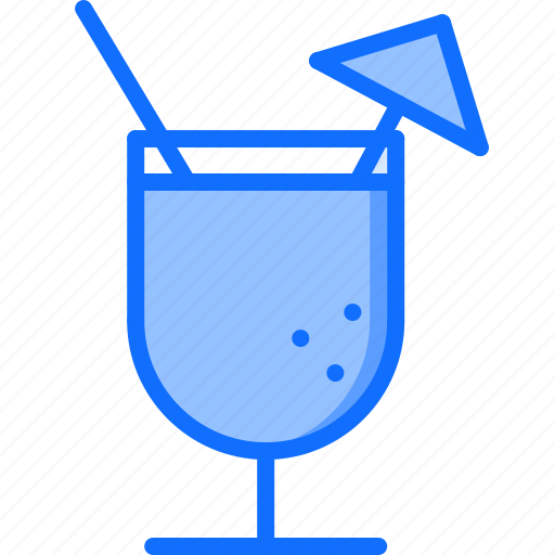 Bar, club, cocktail, drink, glass, pub, umbrella icon - Download on Iconfinder