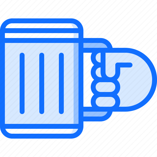 Bar, beer, club, cup, drink, hand, pub icon - Download on Iconfinder