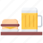 bar, beer, burger, club, drink, food, pub 
