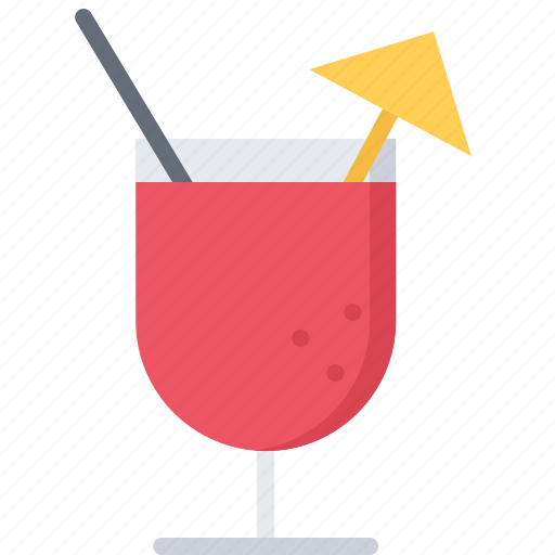 Bar, club, cocktail, drink, glass, pub, umbrella icon - Download on Iconfinder