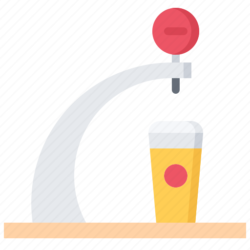 Bar, beer, club, faucet, glass, pub icon - Download on Iconfinder