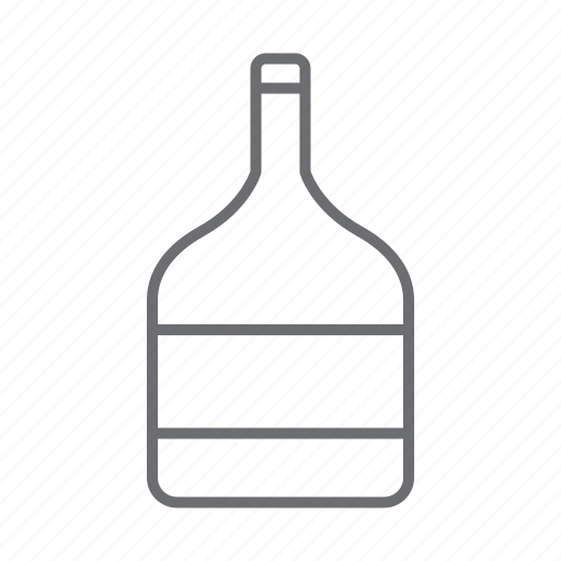Bottle, drink, beverage, alcohol, brandy, whiskey icon - Download on Iconfinder