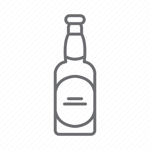 Bottle, beer, drink, beverage, alcohol, bar icon - Download on Iconfinder