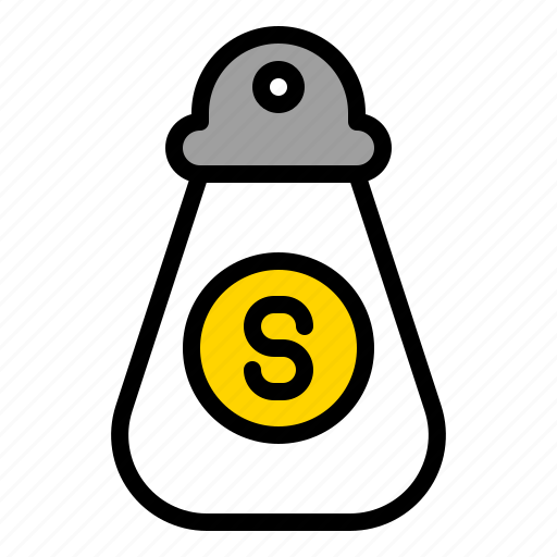 Bbq, bottle, condiment, salt, salt shaker, shaker icon - Download on Iconfinder