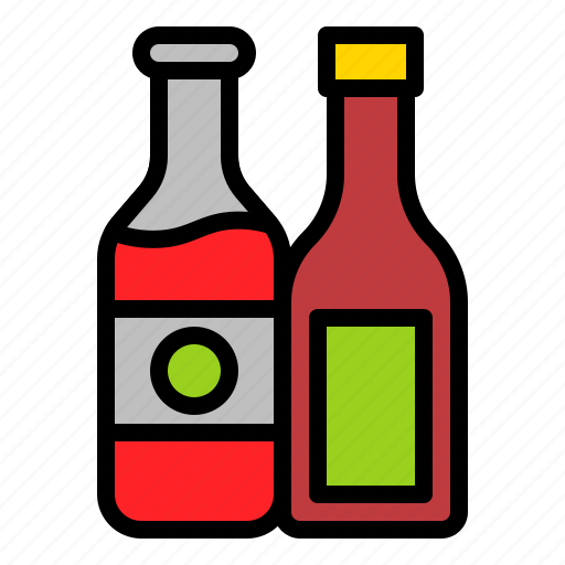 Bbq, bottle, condiment, ketchup, sauce icon - Download on Iconfinder