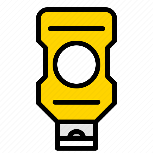 Bbq, bottle, condiment, mustard, sauce icon - Download on Iconfinder