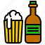 alcoholic, beer, beverage, bottle, drinks 