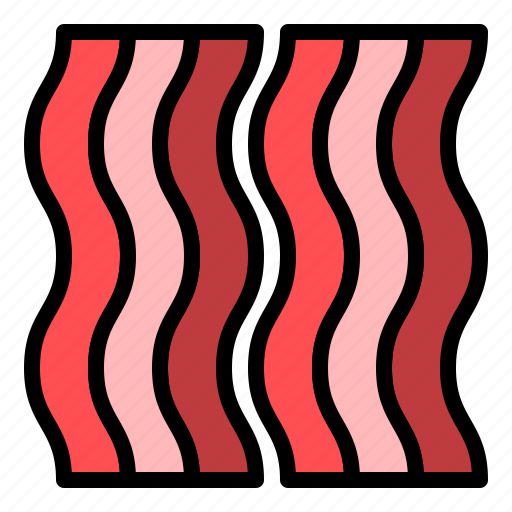 Bacon, bbq, food, meat, pork icon - Download on Iconfinder