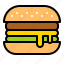bbq, fast food, hamburger, junk food 