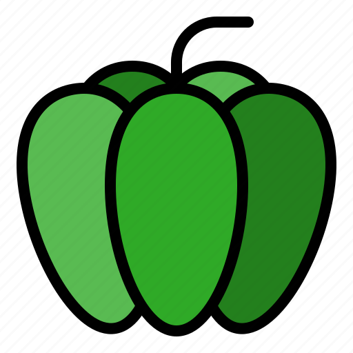 Bbq, bell pepper, food, fruit, vegetable, vitamin icon - Download on Iconfinder