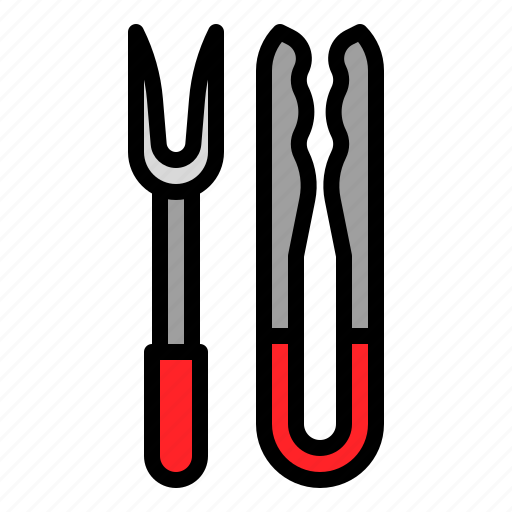 Barbecue, barbeque, bbq, fork, tong icon - Download on Iconfinder