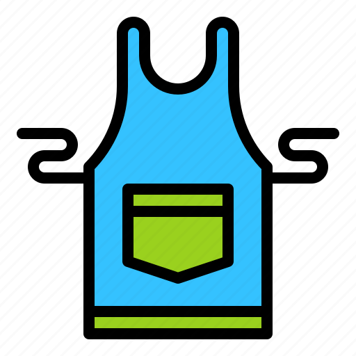 Apron, bbq, cloth, kitchen, protection icon - Download on Iconfinder
