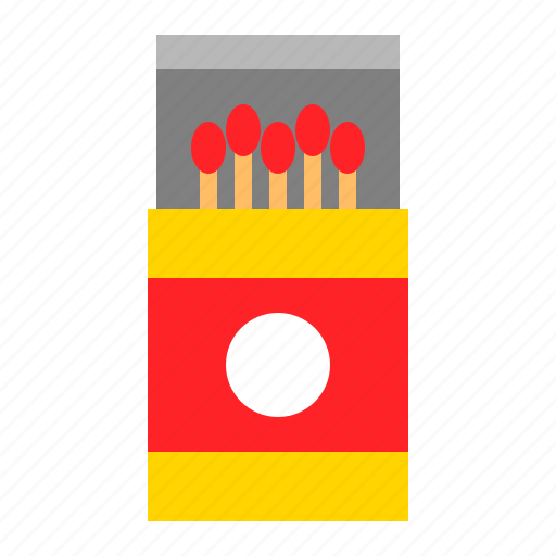 Bbq, fire, light, match, tool icon - Download on Iconfinder